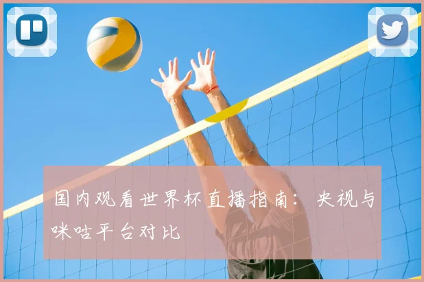 国内观看世界杯直播指南：央视与咪咕平台对比